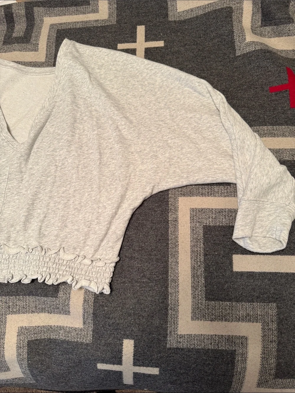 Anthropologie Batwing Yoga Top